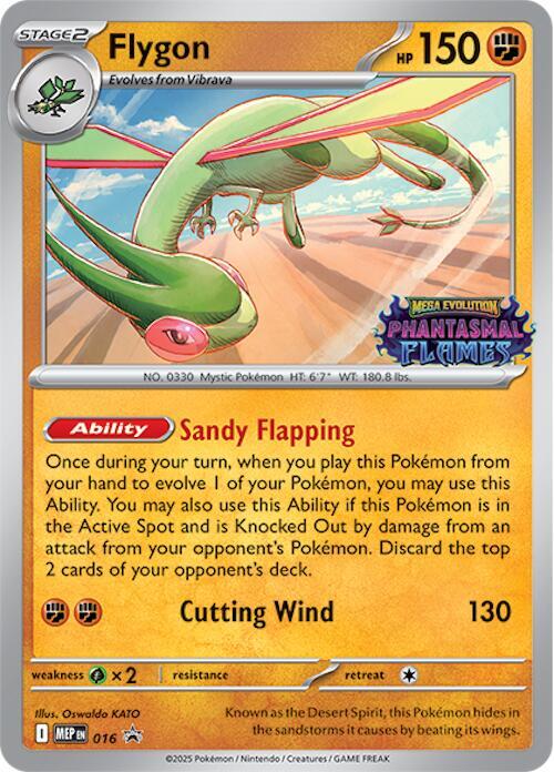 Flygon (Prerelease) | ME: Mega Evolution Promo #016
