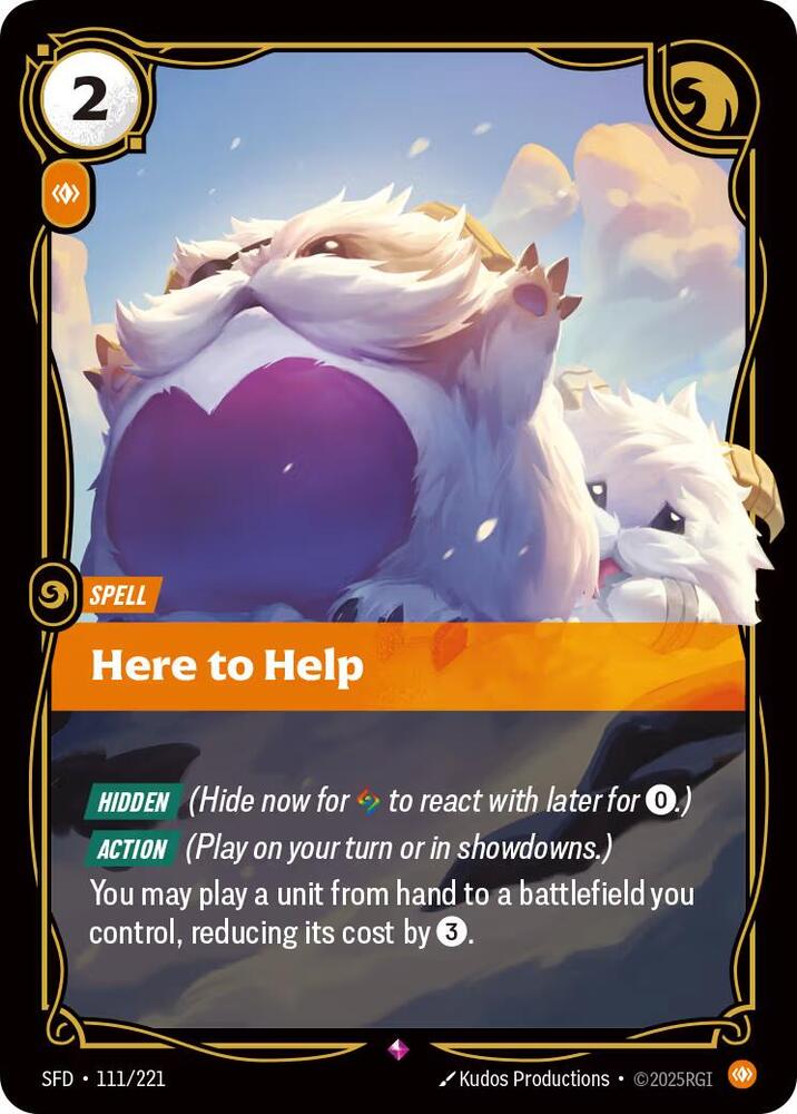 Here to Help | Spiritforged #111/221
