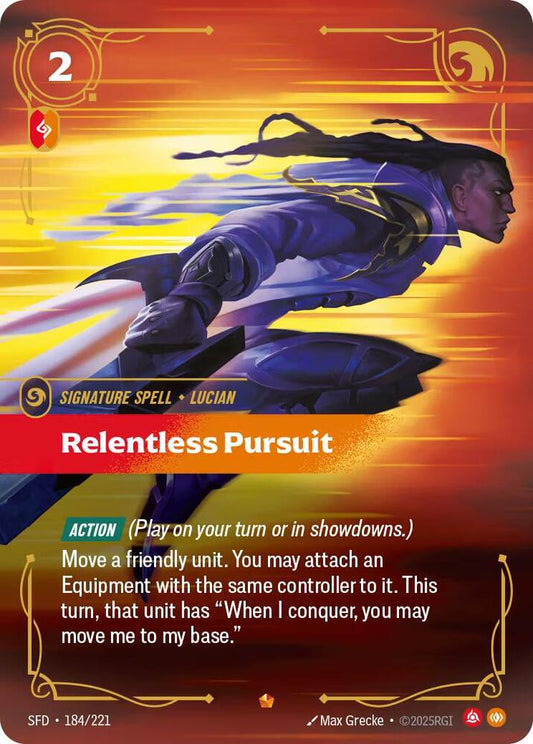 Relentless Pursuit | Spiritforged #184/221