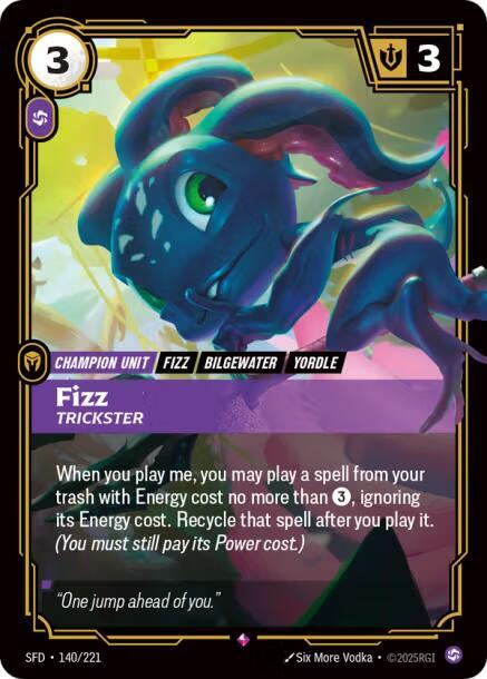 Fizz - Trickster | Spiritforged #140/221
