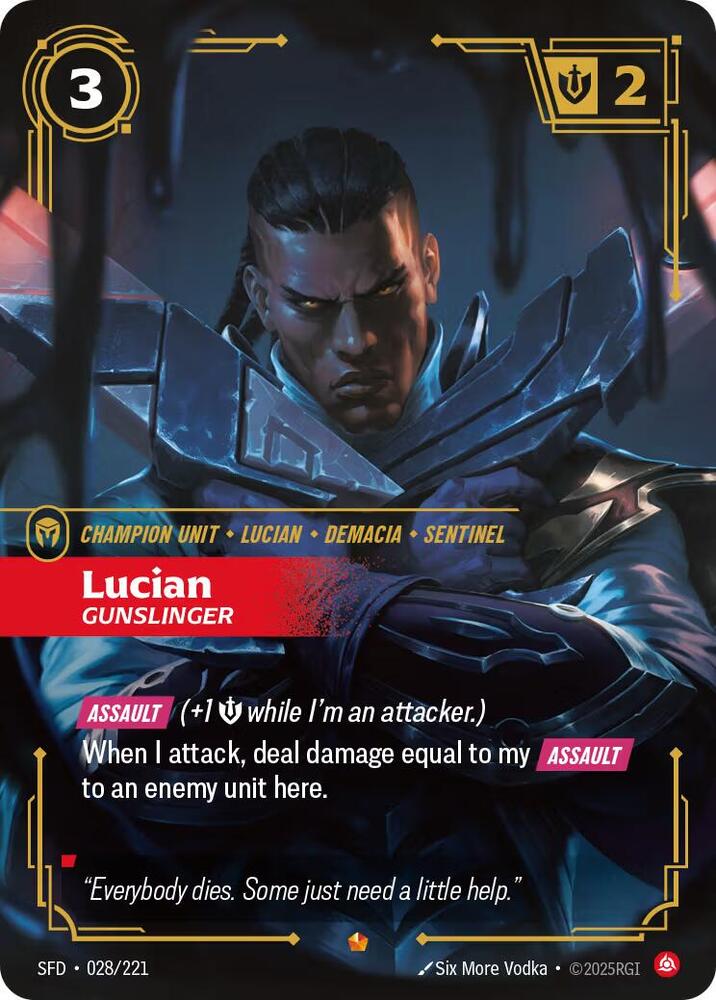Lucian, Gunslinger | Spiritforged #028/221