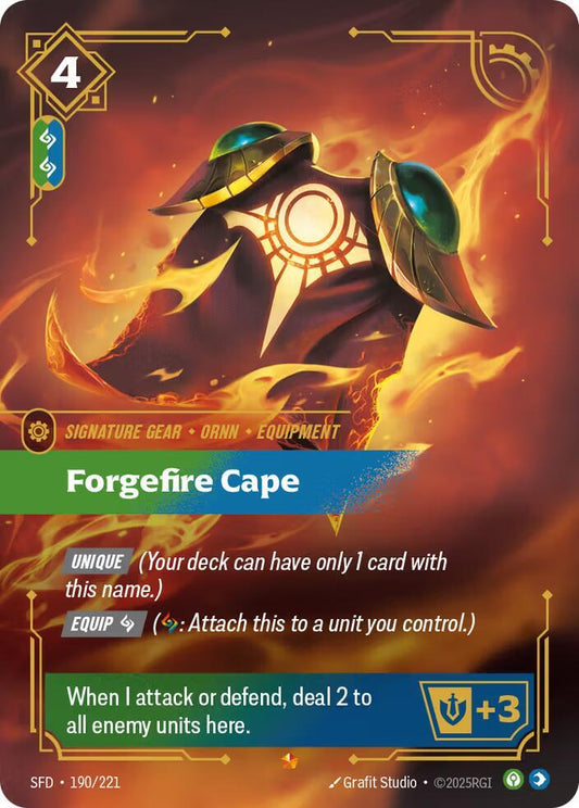 Forgefire Cape | Spiritforged #190/221