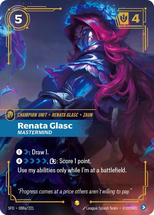 Renata Glasc - Mastermind (Alternate Art) | Spiritforged #088a/221