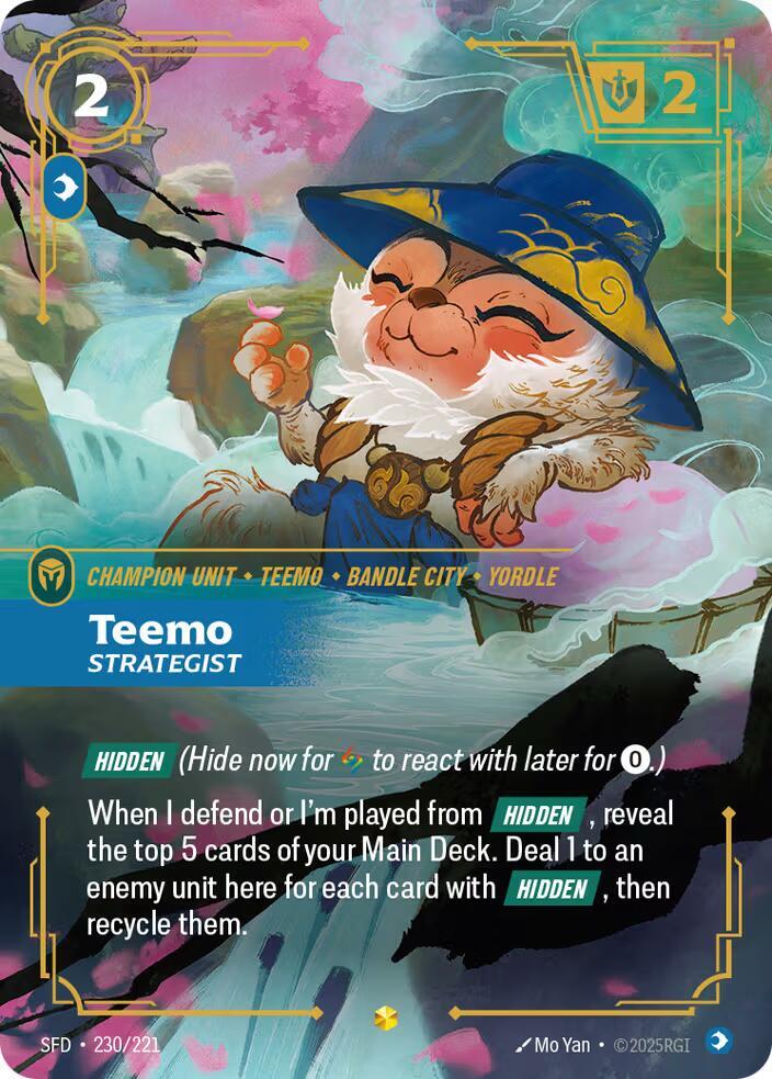 Teemo, Strategist (Overnumbered) | Spiritforged #230/221
