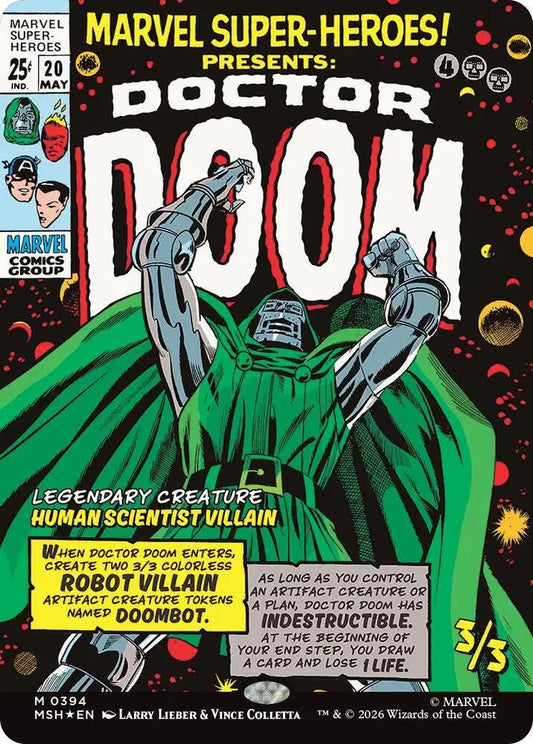 Doctor Doom (Borderless) (0394) | Marvel Super Heroes #394