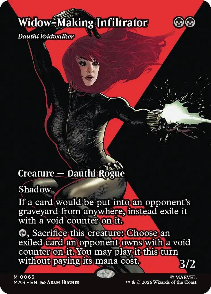 Widow-Making Infiltrator - Dauthi Voidwalker (Borderless) | Marvel Universe Eternal-Legal #63