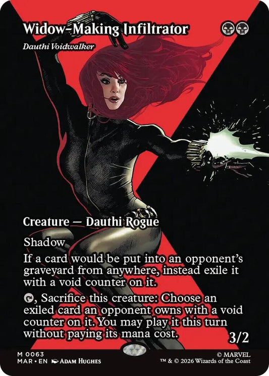Widow-Making Infiltrator - Dauthi Voidwalker (Borderless) | Marvel Universe Eternal-Legal #63