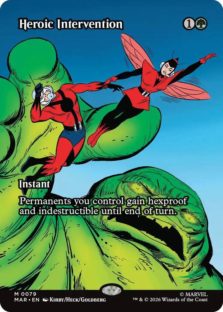 Heroic Intervention (0079) (Borderless) | Marvel Universe Eternal-Legal #79