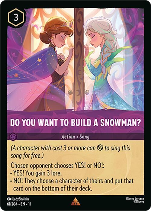 Do You Want To Build A Snowman? | Winterspell #61/204