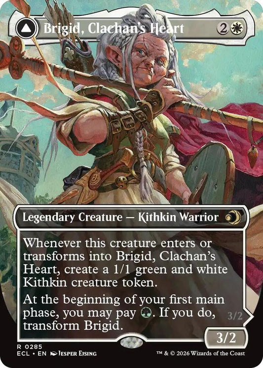 Brigid, Clachan's Heart (Borderless) | Lorwyn Eclipsed #285