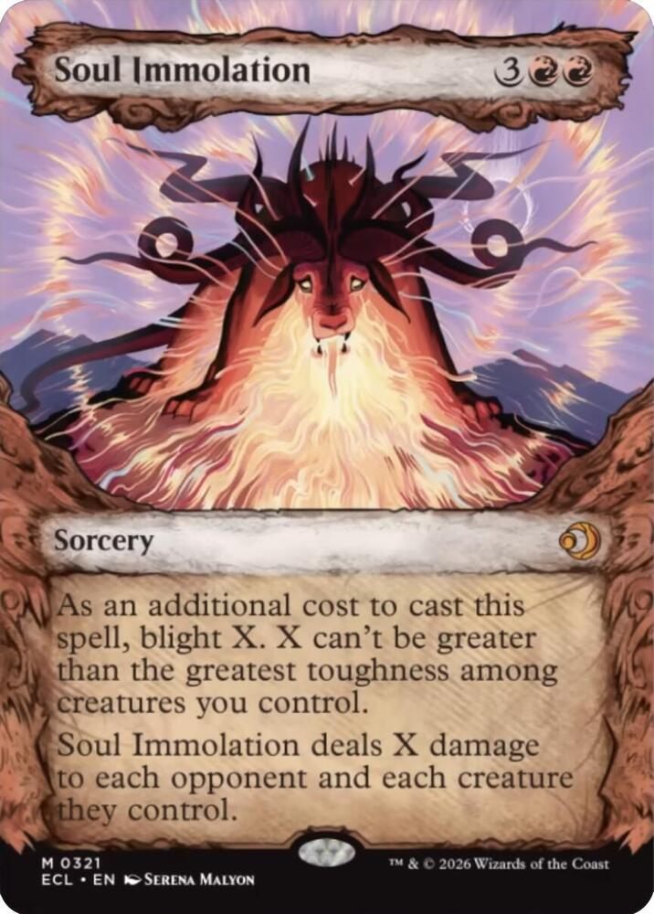 Soul Immolation (Showcase) | Lorwyn Eclipsed #321