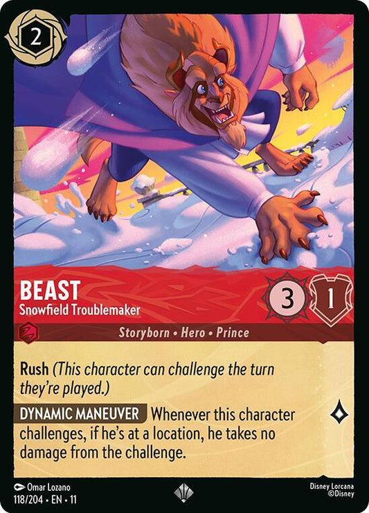 Beast - Snowfield Troublemaker | Winterspell #118/204