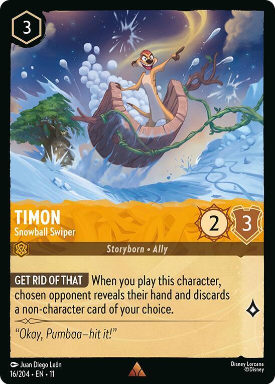 Timon - Snowball Swiper | Winterspell #16/204