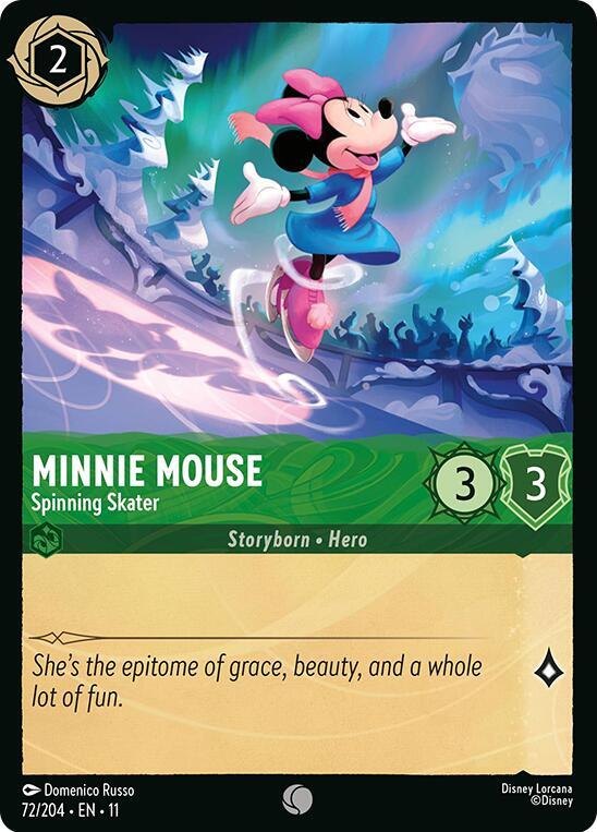 Minnie Mouse - Spinning Skater | Winterspell #72/204