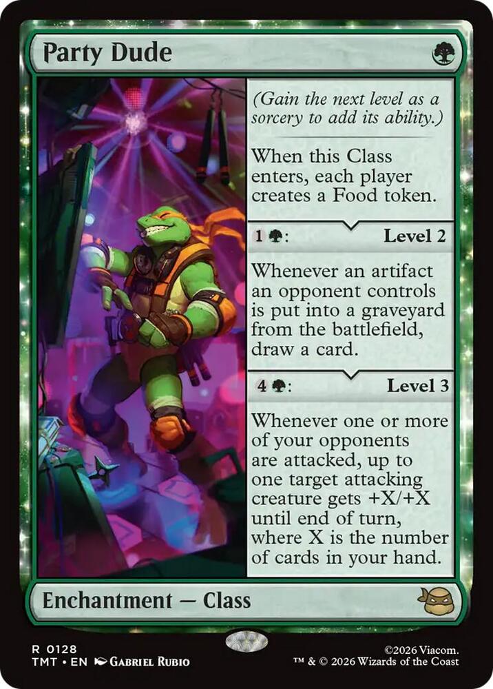 Party Dude | Teenage Mutant Ninja Turtles #128