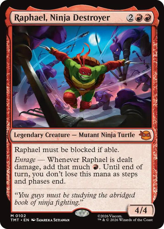 Raphael, Ninja Destroyer | Teenage Mutant Ninja Turtles #102