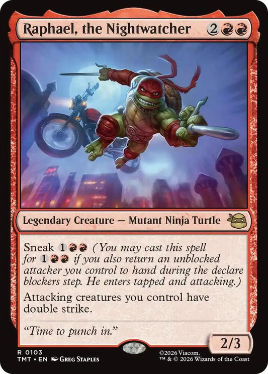 Raphael, the Nightwatcher | Teenage Mutant Ninja Turtles #103