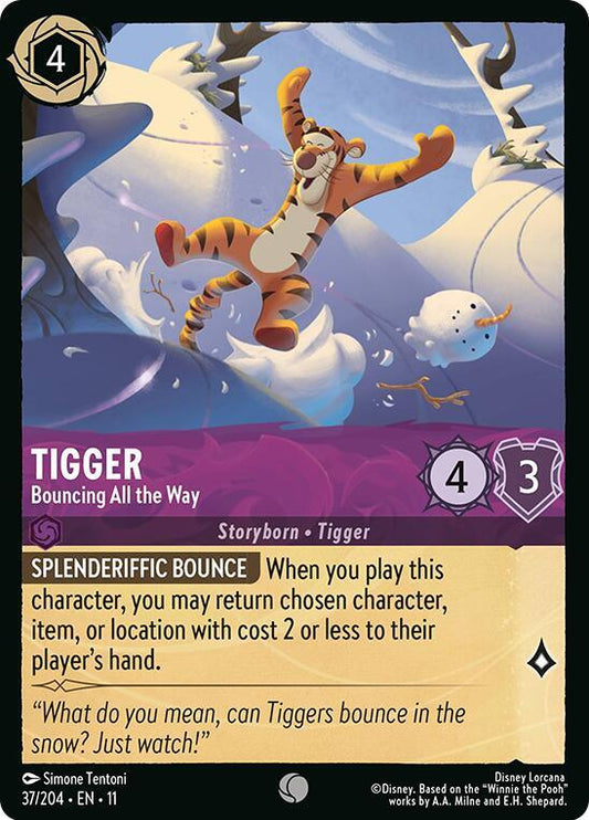 Tigger - Bouncing All the Way | Winterspell #37/204