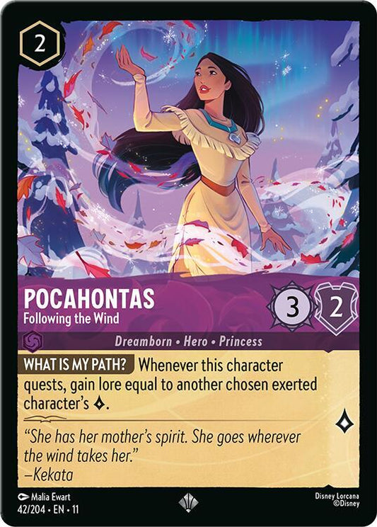 Pocahontas - Following the Wind | Winterspell #42/204