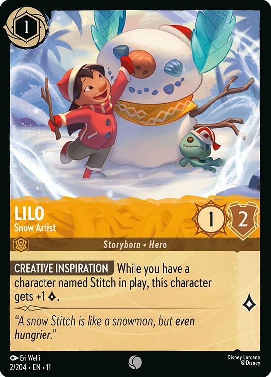 Lilo - Snow Artist | Winterspell #2/204