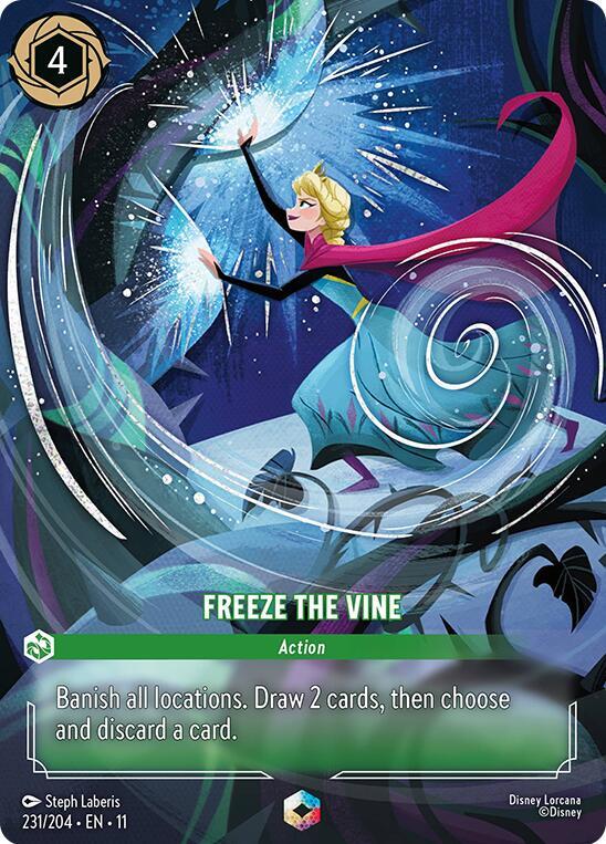 Freeze the Vine (Enchanted) (Enchanted) | Winterspell #231/204