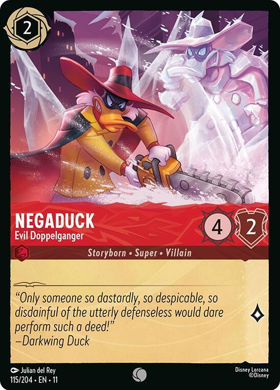 Negaduck - Evil Doppelganger | Winterspell #115/204