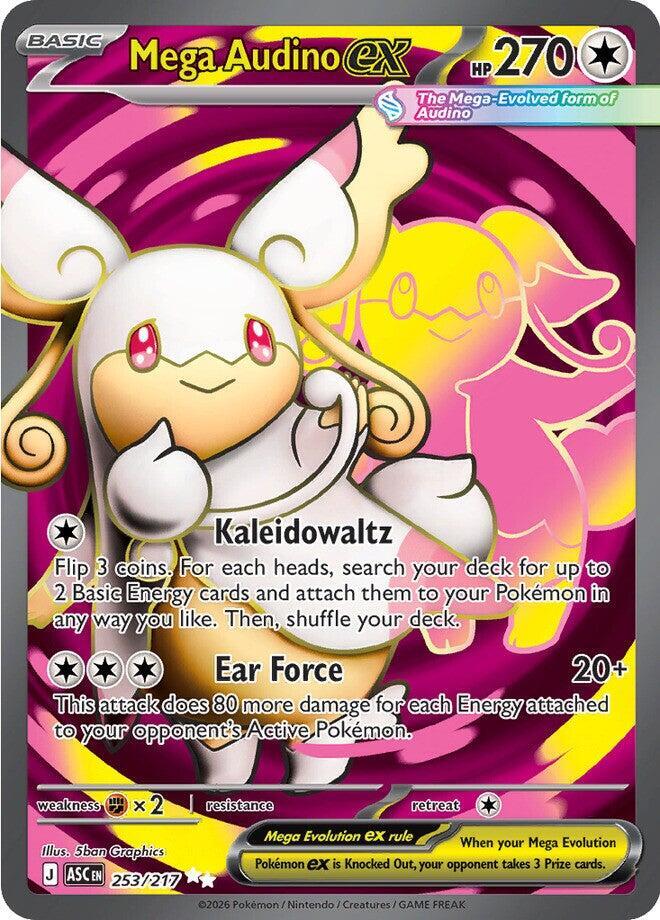 Mega Audino ex - 253/217 | ME: Ascended Heroes #253/217