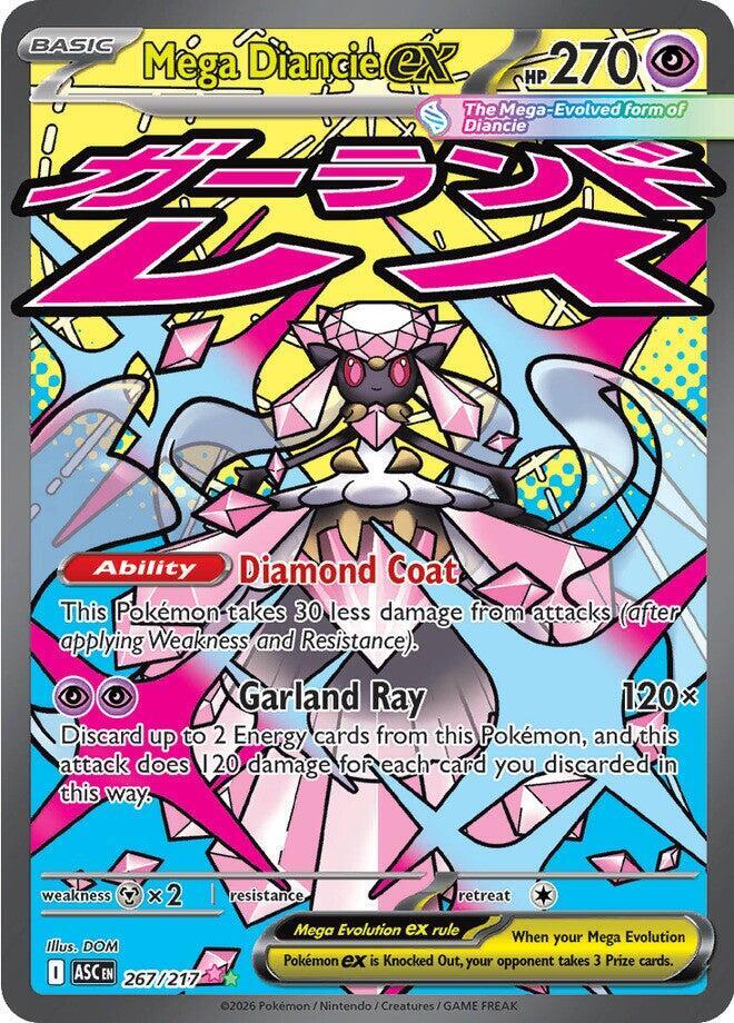 Mega Diancie ex - 267/217 | ME: Ascended Heroes #267/217