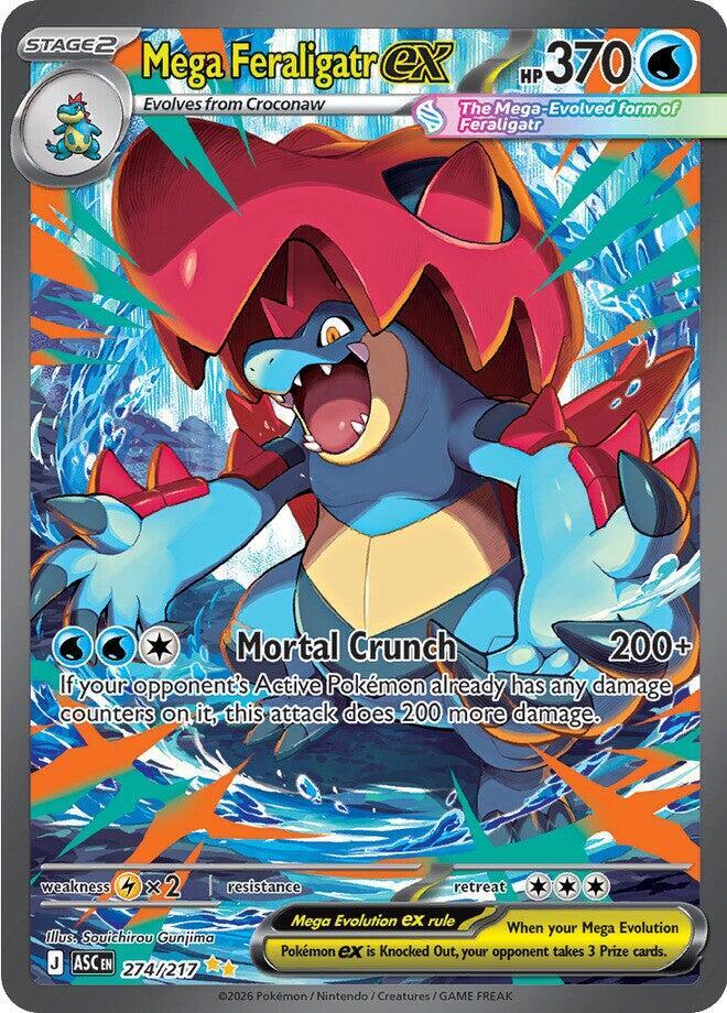 Mega Feraligatr ex - 274/217 | ME: Ascended Heroes #274/217