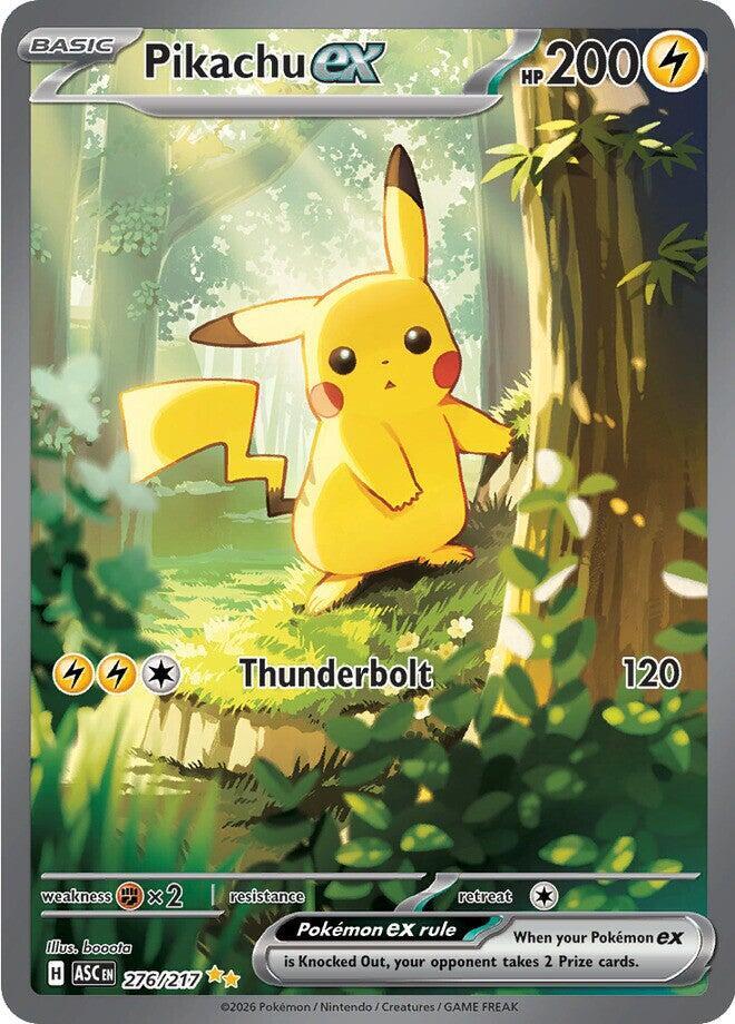 Pikachu ex - 276/217 | ME: Ascended Heroes #276/217