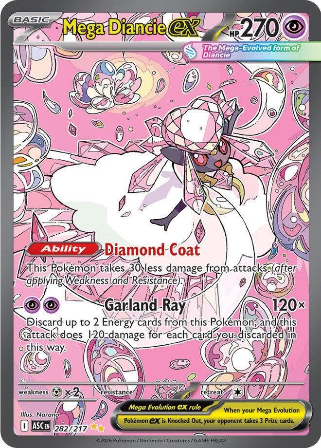 Mega Diancie ex - 282/217 | ME: Ascended Heroes #282/217