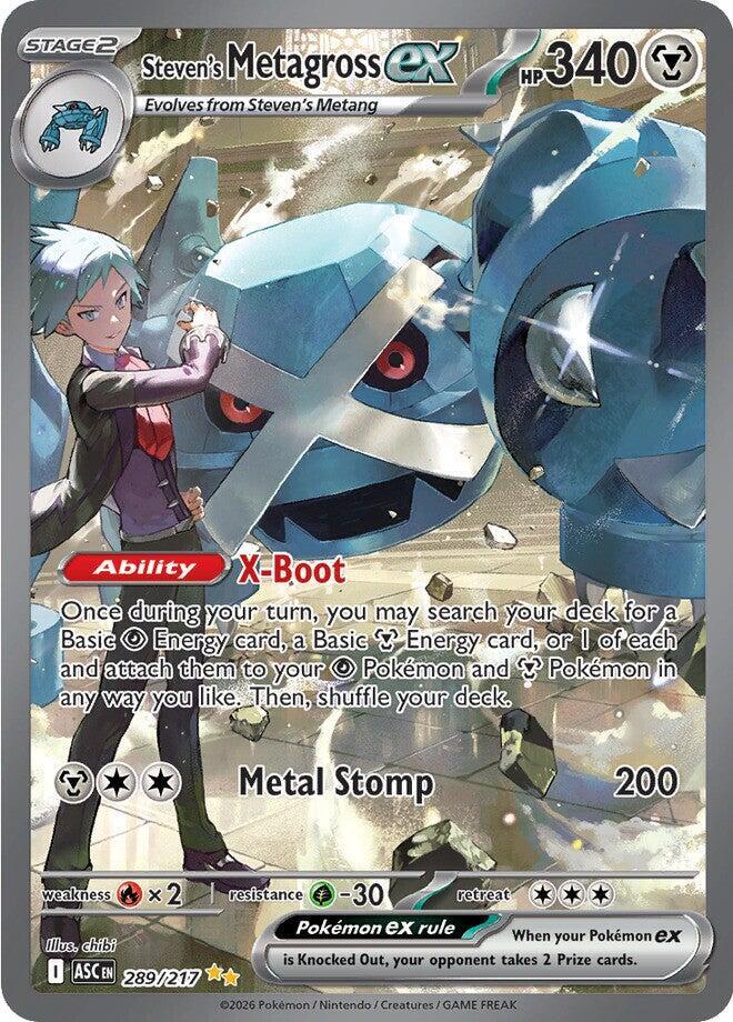 Steven's Metagross ex | ME: Ascended Heroes #289/217