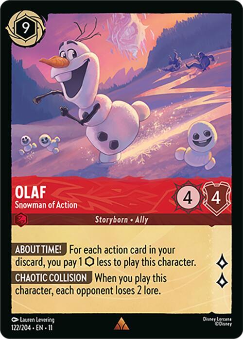 Olaf - Snowman of Action | Winterspell #122/204