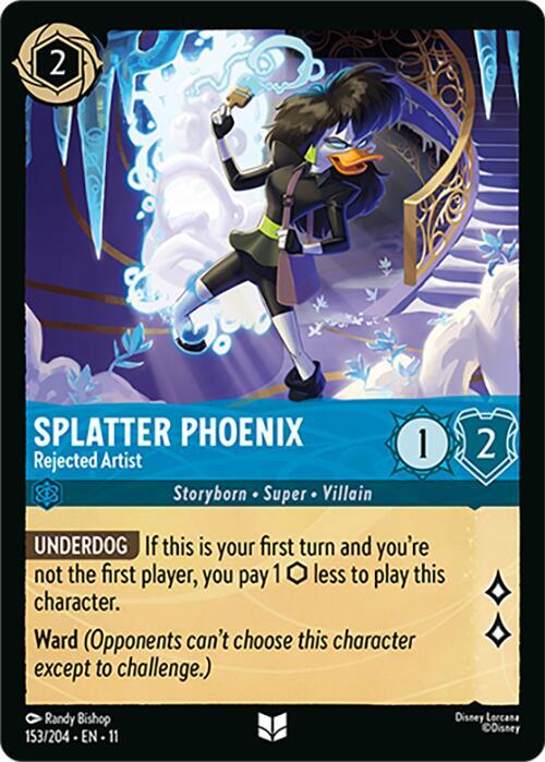 Splatter Phoenix - Rejected Artist | Winterspell #153/204