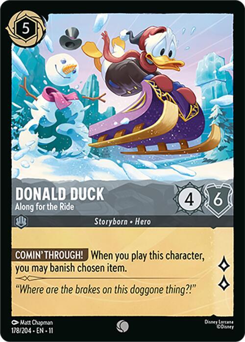 Donald Duck - Along for the Ride | Winterspell #178/204
