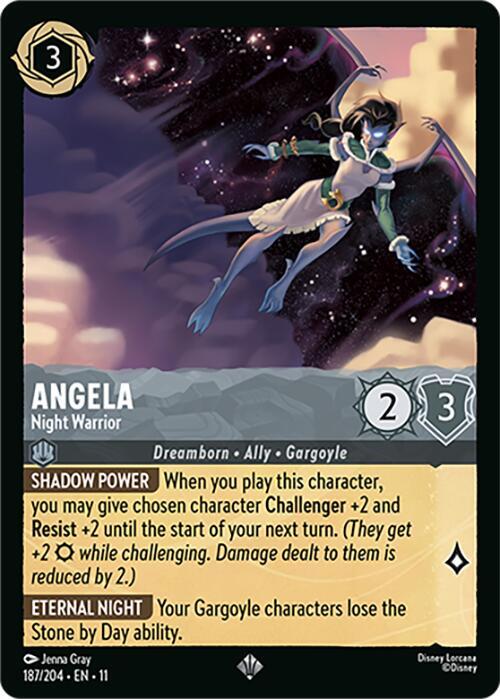 Angela - Night Warrior | Winterspell #187/204
