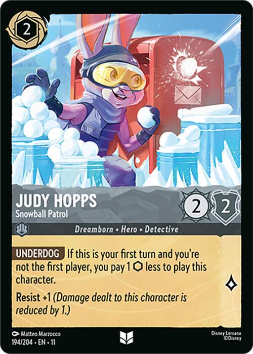 Judy Hopps - Snowball Patrol | Winterspell #194/204