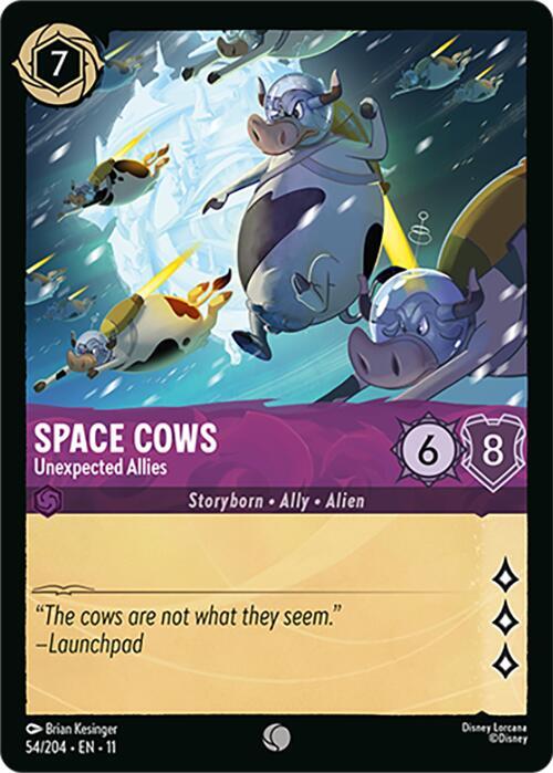Space Cows - Unexpected Allies | Winterspell #54/204