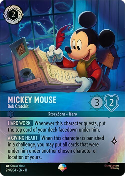 Mickey Mouse - Bob Cratchit (Epic) | Winterspell #219/204