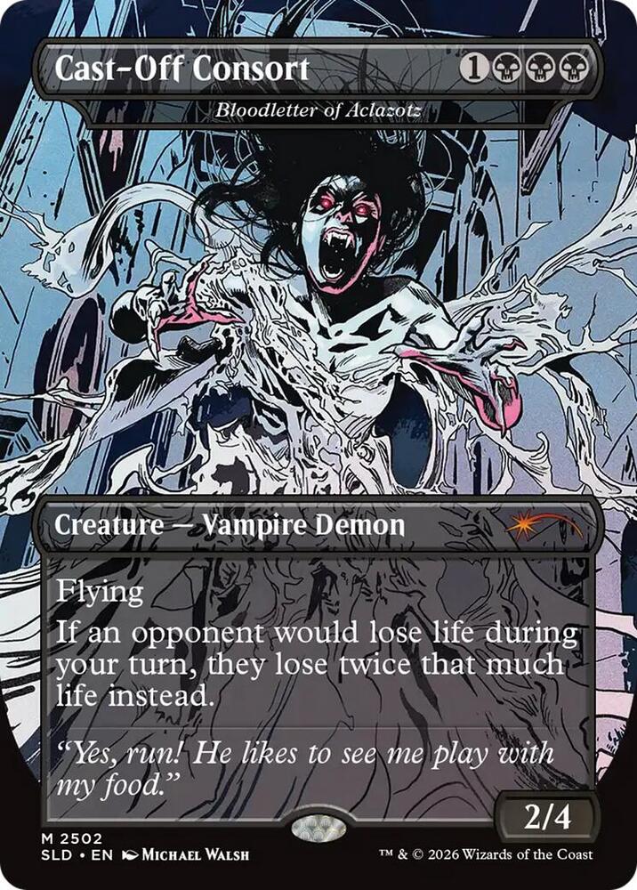 Cast-Off Consort - Bloodletter of Aclazotz | Secret Lair Drop Series #2502