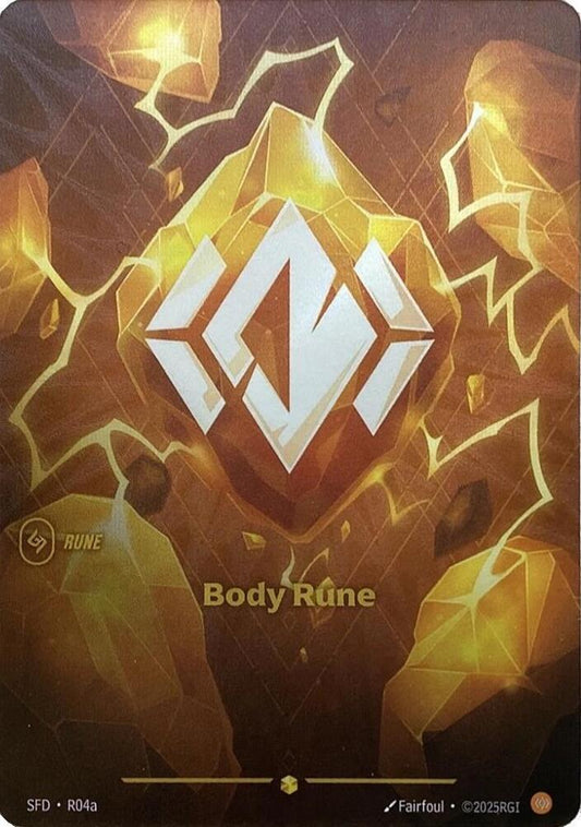 Body Rune (R04a) | Spiritforged #R04a