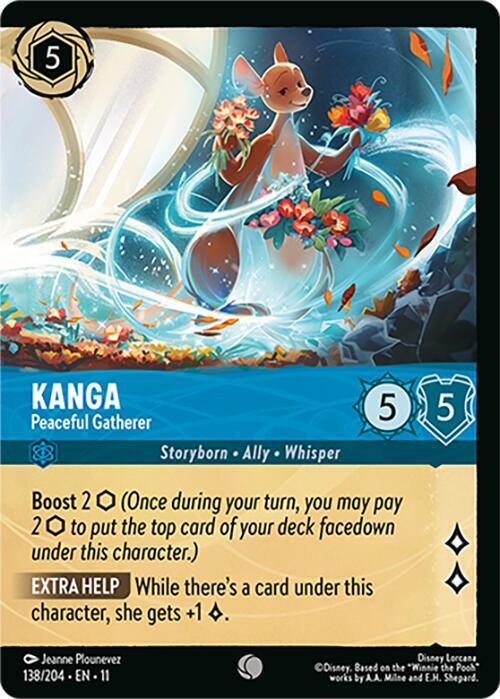 Kanga - Peaceful Gatherer (Foil) | Winterspell #138/204