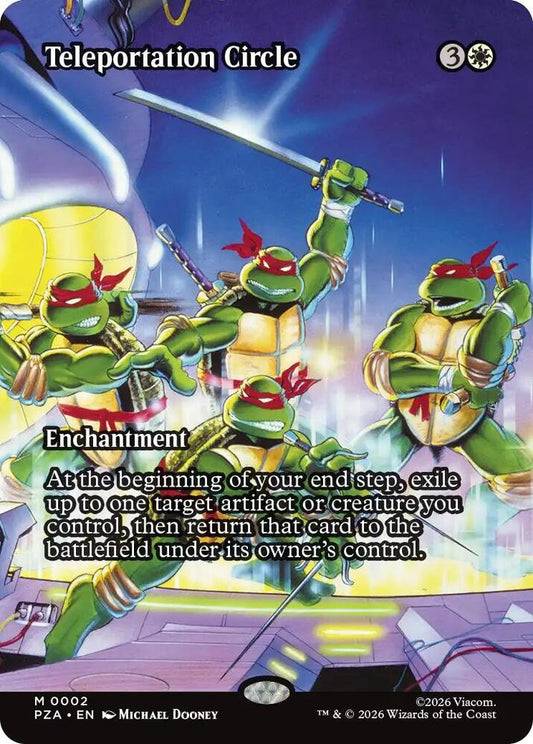 Teleportation Circle (Borderless) | Teenage Mutant Ninja Turtles Source Material #2