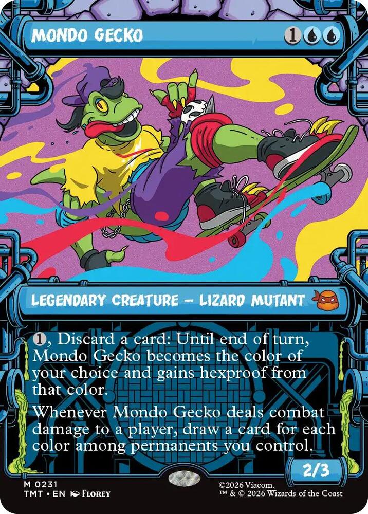 Mondo Gecko (Showcase) | Teenage Mutant Ninja Turtles #231