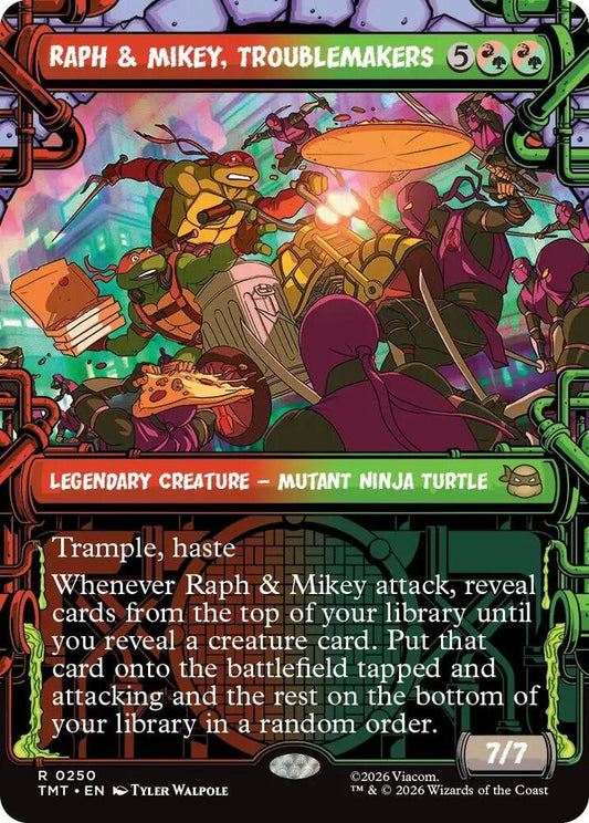 Raph & Mikey, Troublemakers (Showcase) | Teenage Mutant Ninja Turtles #250