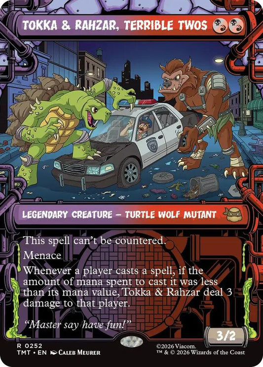 Tokka & Rahzar, Terrible Twos (Showcase) | Teenage Mutant Ninja Turtles #252