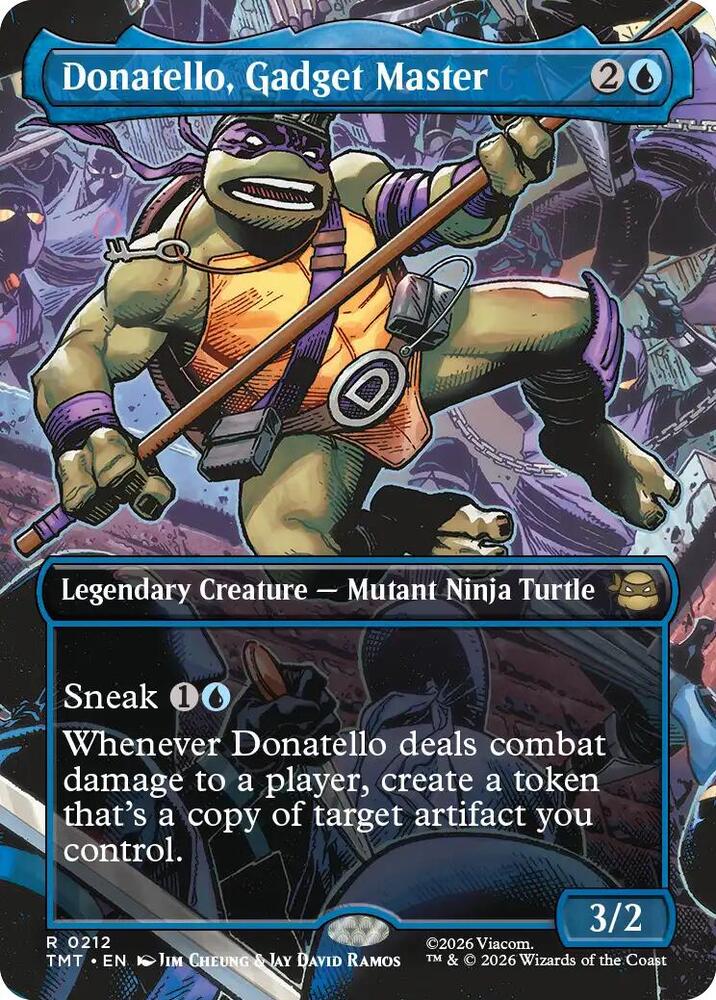Donatello, Gadget Master (Borderless) | Teenage Mutant Ninja Turtles #212