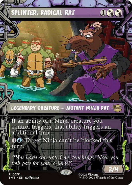 Splinter, Radical Rat (Showcase) | Teenage Mutant Ninja Turtles #251