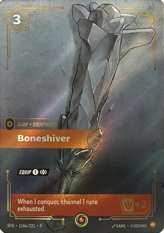 Boneshiver | Riftbound Organized Play Promotional Cards #118a/221