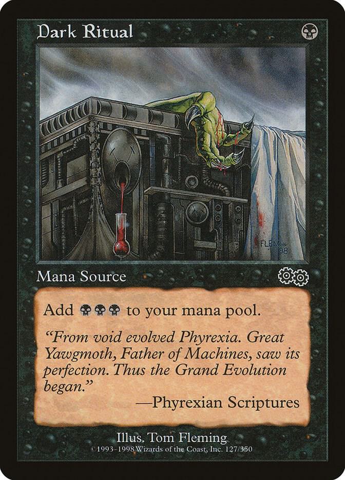Dark Ritual | Urza's Saga #127